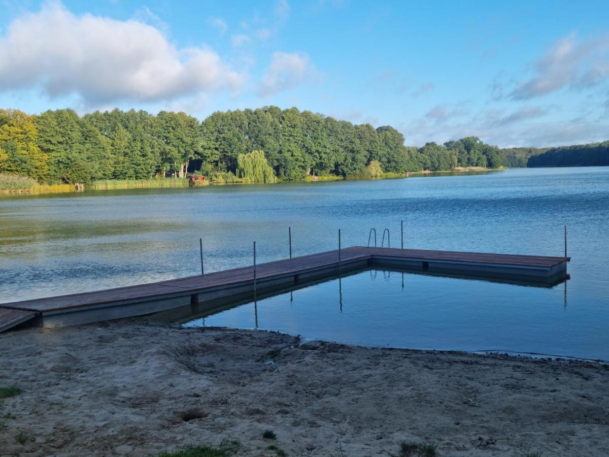 Domek Nad Jeziorem Bystrzyna Swidwin Luaran gambar